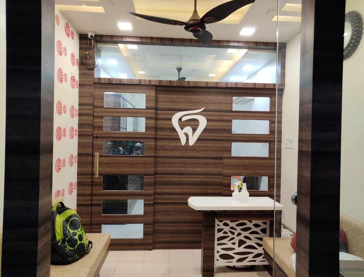 Reception and entrance at Mittal Dental Clinic Vijay Nagar